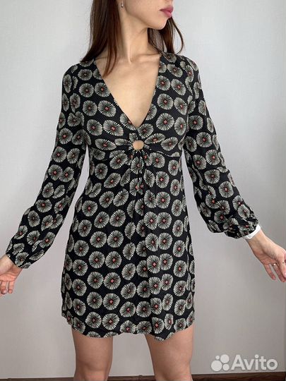 Платье мини Pull and bear размер S