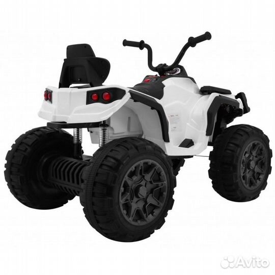 Детский квадроцикл Grizzly ATV 4WD White 12V с пул