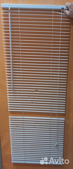Жалюзи горизонтальные бу 50см, 60см 4шт