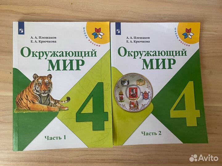 Учебники русский язык и окружающий 4 класс