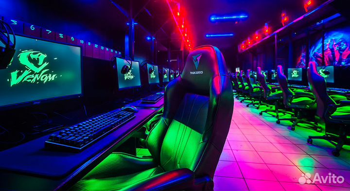 Круглосуточный компьютерный клуб