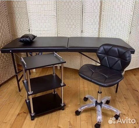 Кушетка, стул, тележка новый набор для мастеров