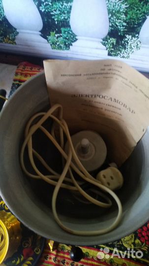 Электросамовар с художественной росписью