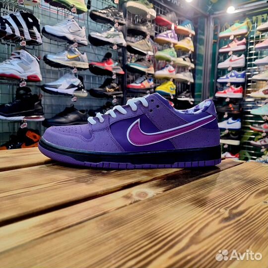 Кроссовки Nike SB Dunk Low Concepts Purple Lobster