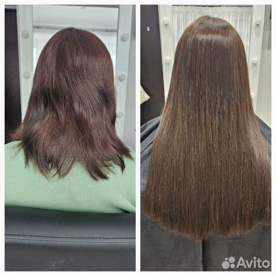 Модель на наращивание волос