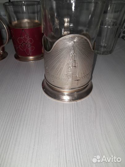 Подстаканники, кухонные принадлежности, сковорода