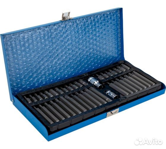 Набор бит spline, torx, HEX 40 пр