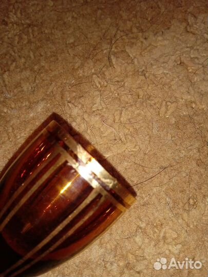 Графин с рюмками богемия