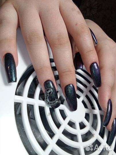 Маникюр на дому наращивание ногтей