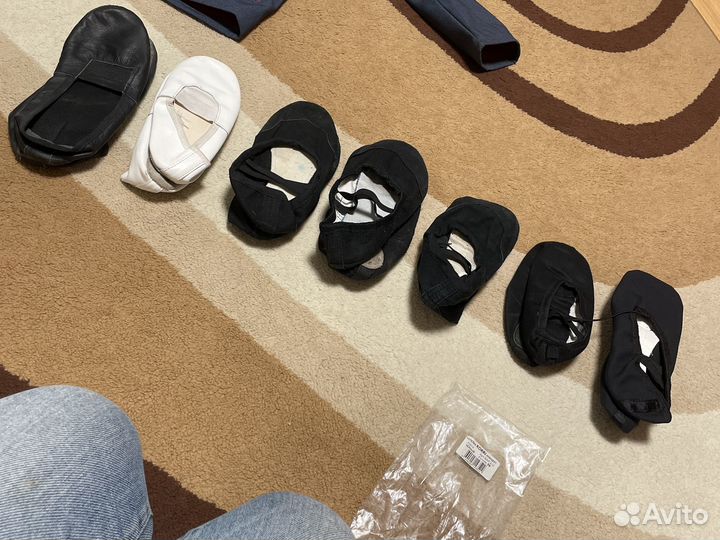 Балетки для танцев и чешки детские