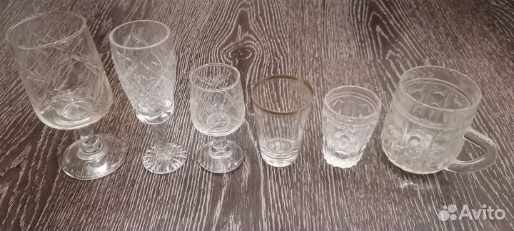 Наборы рюмок СССР