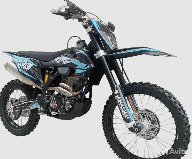 Эндуро / кроссовый мотоцикл BSE T8 Neon Blue (015)