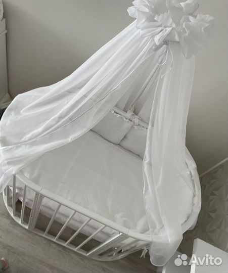 Постельное белье, бортики, балдахин