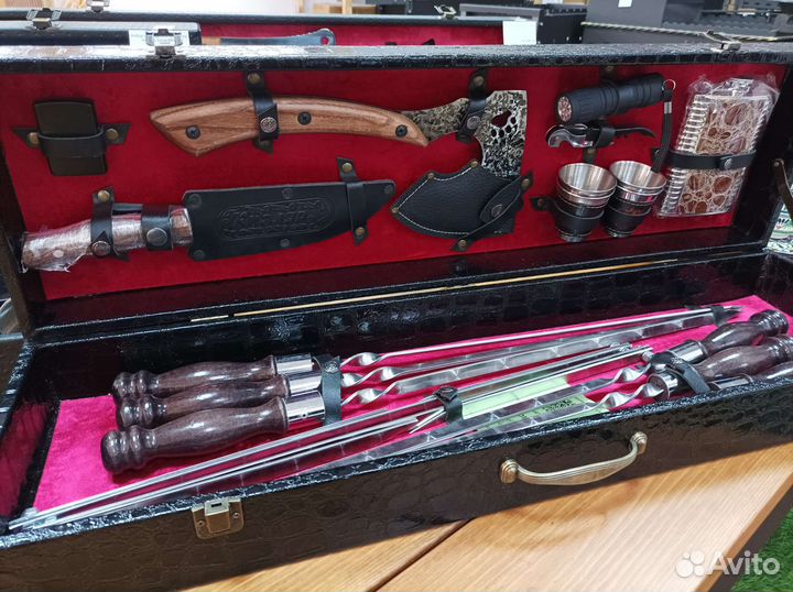 Подарочный шашлычный набор 20