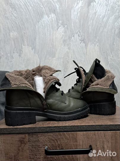 Ботинки женские зимние 40 размер кожа натуральная