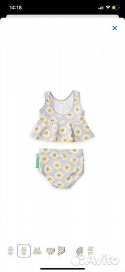Купальник для девочки 92 98