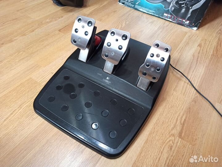 Руль Logitech G 27 с коробкой