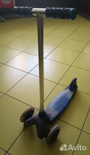 Самокат детский трехколесный бу