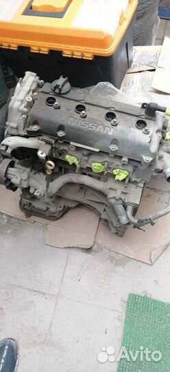 Двигатель nissan primera р12 QR20DE