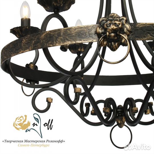 Люстра Большая, Лестничный Марш RS109/6+6+6 