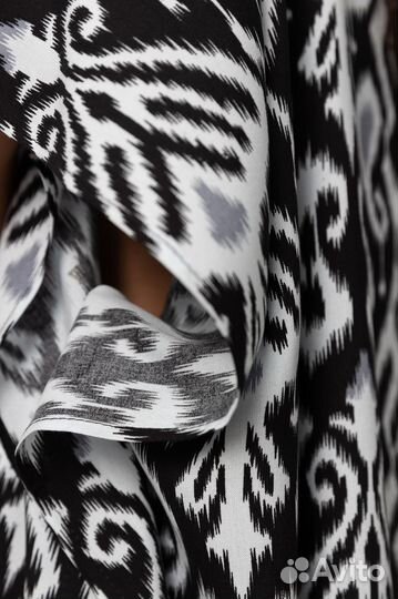 Халат домашний туника пляжная абая