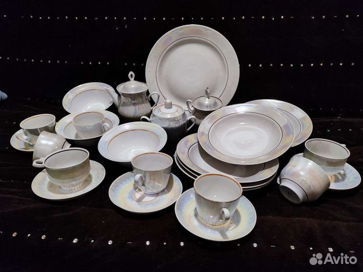 Набор посуды чайный сервиз фарфор