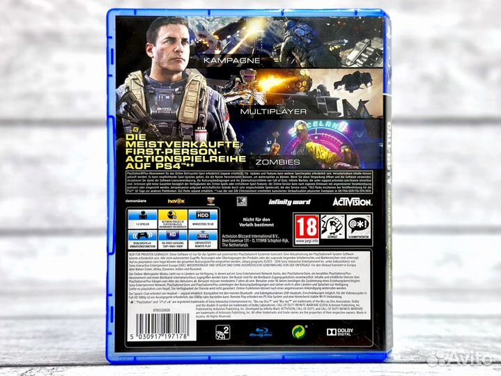 Call of Duty: Infinite Warfare ENG (PS4) Б/У