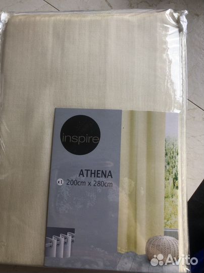 Штора на кольцах