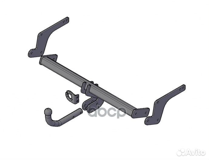 9041 трейлер фаркоп для renault duster 2011-2