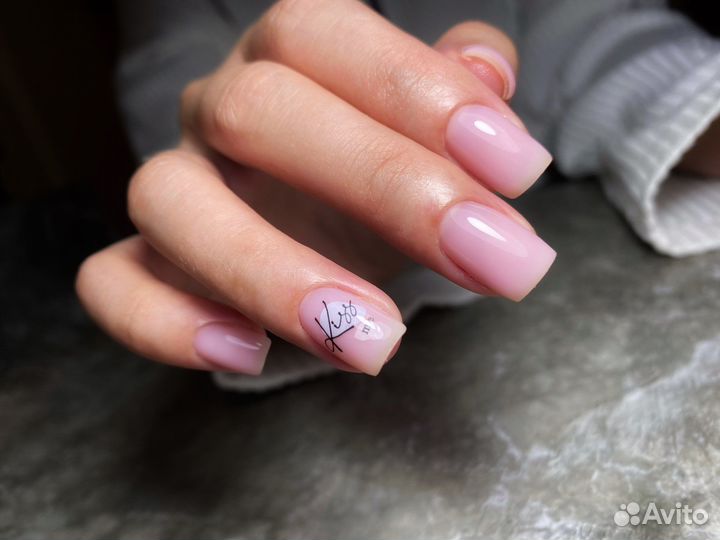 Маникюр с покрытием гель лак