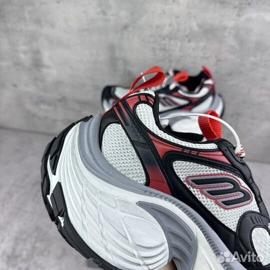 Кроссовки Balenciaga 10Xl Sneakers White/Red/Gray