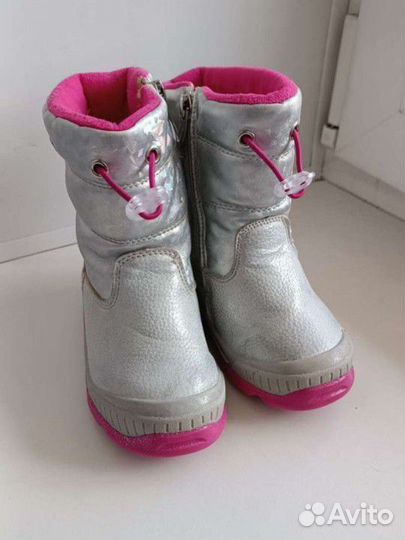 Ботинки зимние для девочки 24 размер