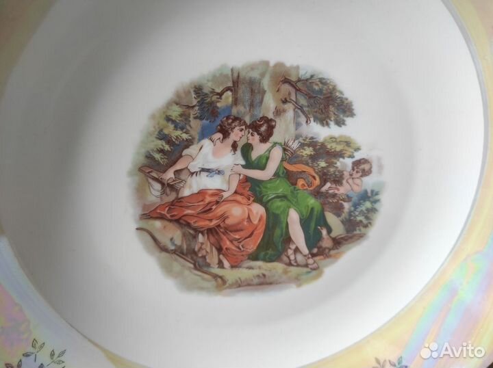 Блюдо Kahla Мадонна ГДР