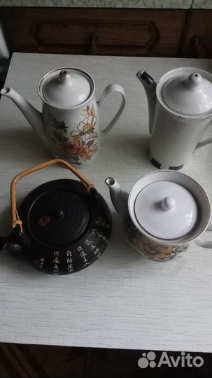 Столовые приборы, чайники, крышки, посуда СССР