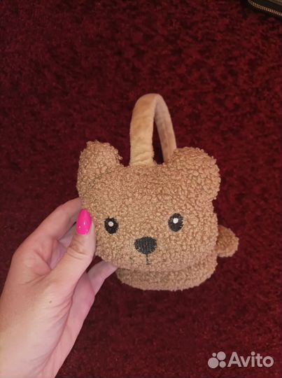 Детские теплые наушники