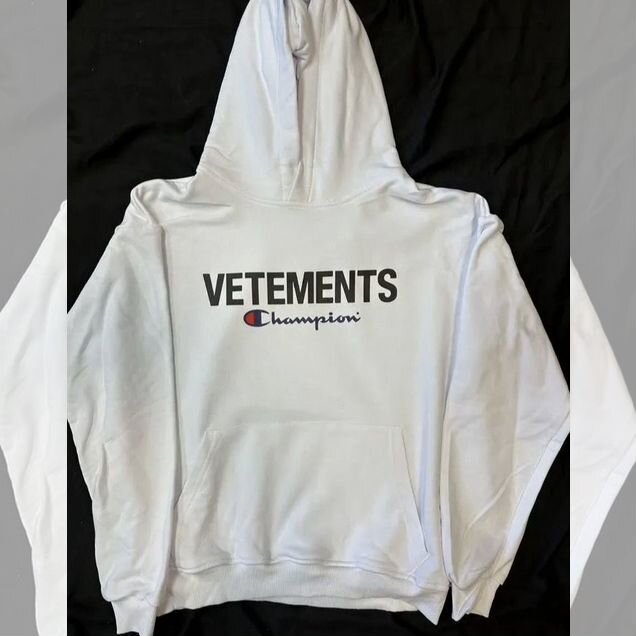 Худи Vetements x Champion