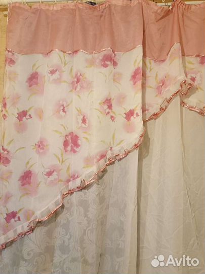 Шторы тюль для кухни