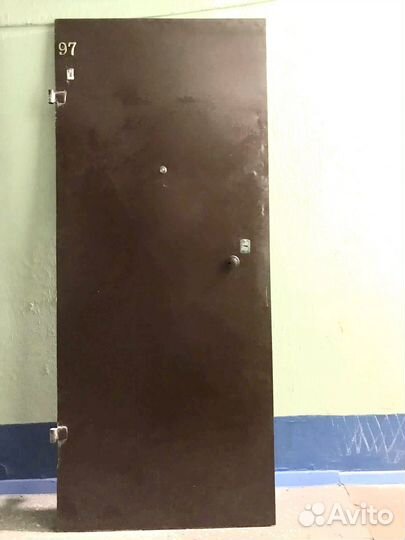 Дверь входная железная бу
