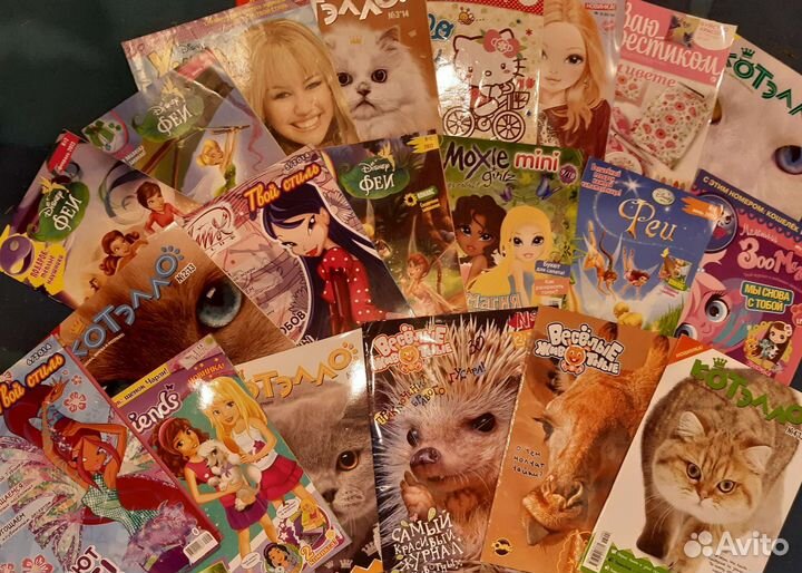 Журналы винкс, животные