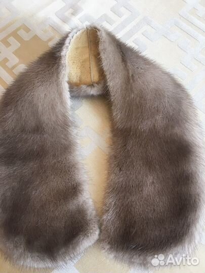 Воротник из норки