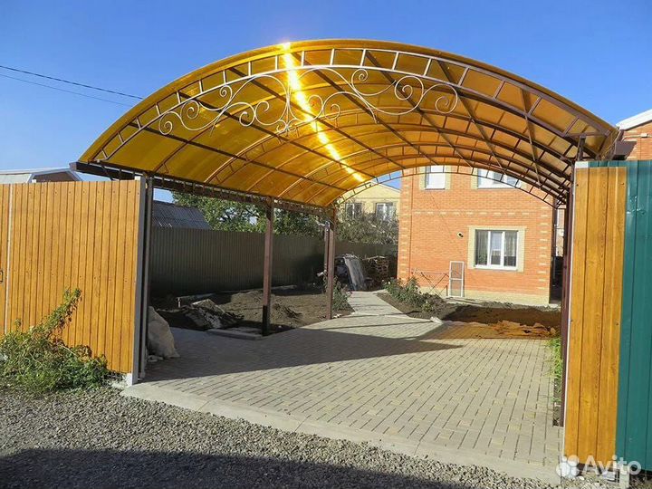 Навесы и беседки