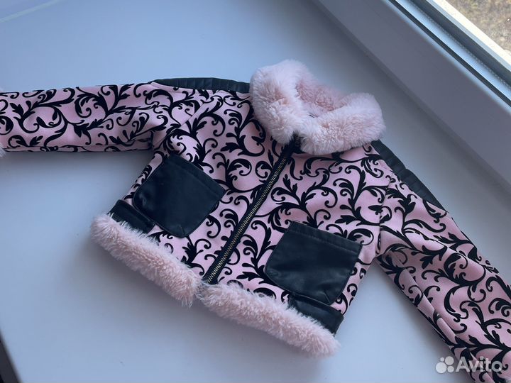 Дубленка для девочки