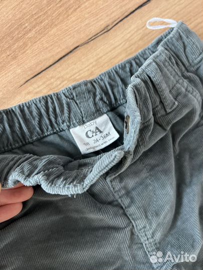 Штаны детские на мальчика C&A 98 + носки