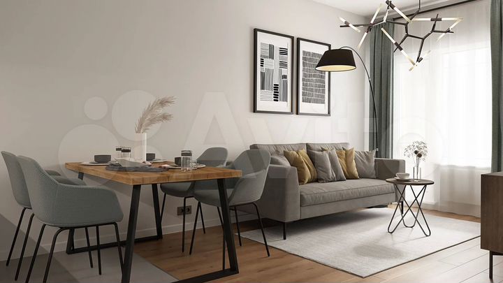 1-к. квартира, 36 м², 8/16 эт.