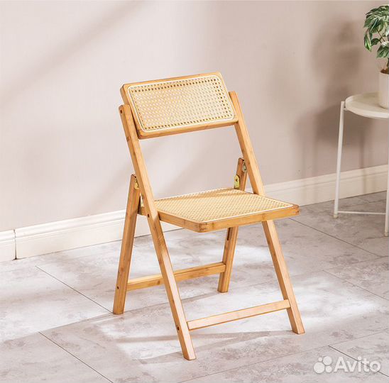 Деревянные складные стулья из Ротанга 2024