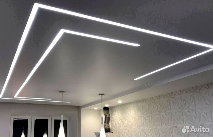 Натяжные потолки без пыли и запаха