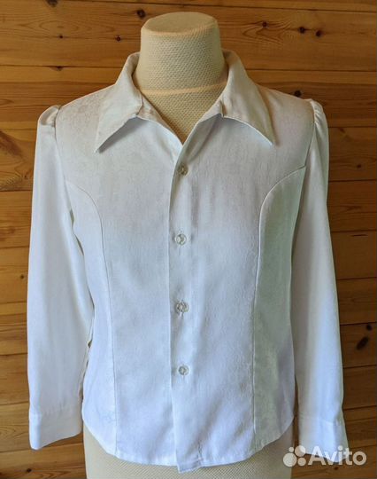 Женские рубашки школьные, р.42-44