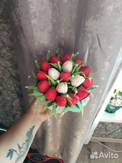 Искусственные цветы букеты розы