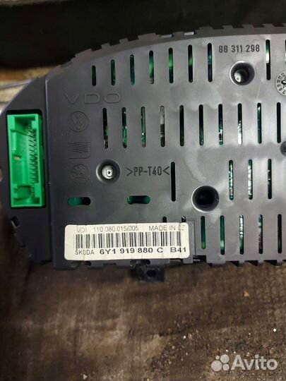 Щиток приборов Skoda Fabia 1.4 МКПП 1999-2006