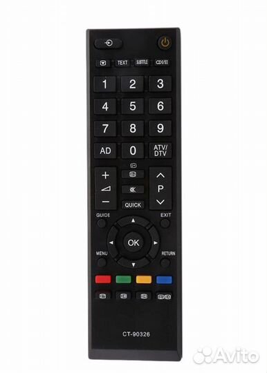 Пульт для телевизоров toshiba серии 